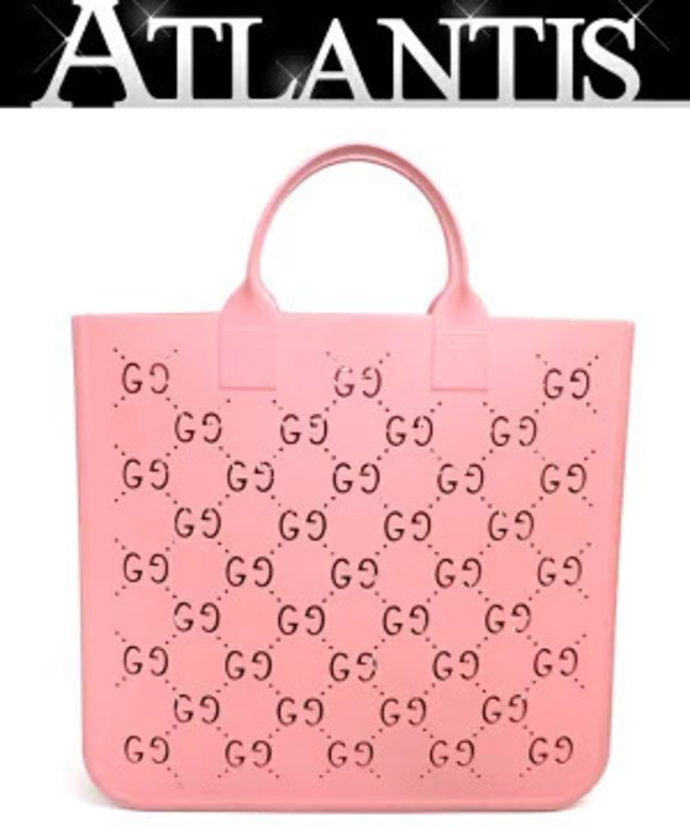 Gucci GG Supreme Tote Bag Pink